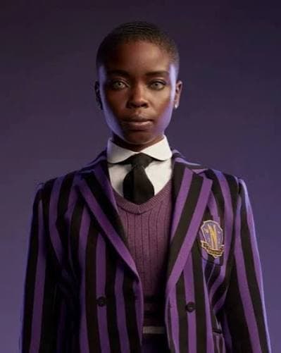 Bianca Barclay Nevermore Academy Striped Blazer