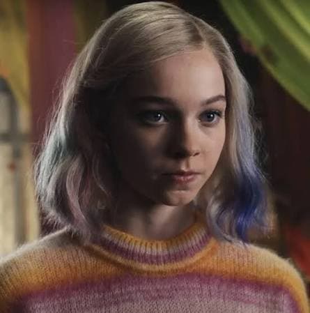 Enid Sinclair Pastel Striped Sweater