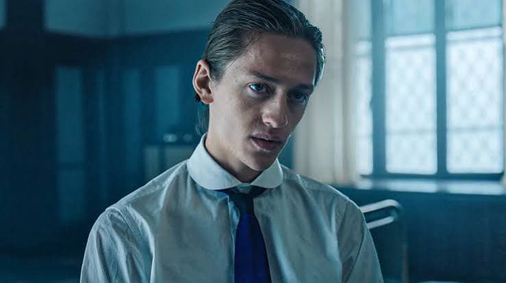 Xavier Thorpe Nevermore Academy Blue Tie