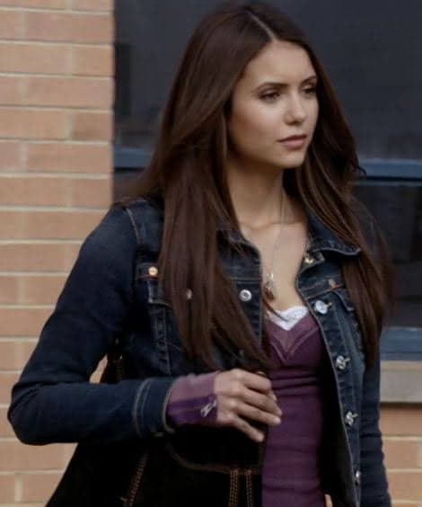 Elena Gilbert Amazon Essentials Denim Trucker Jacket