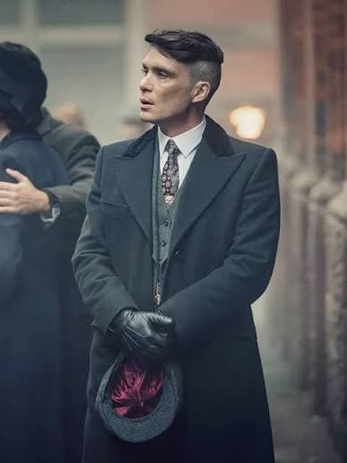 Black Leather Jacket — Thomas Shelby Style